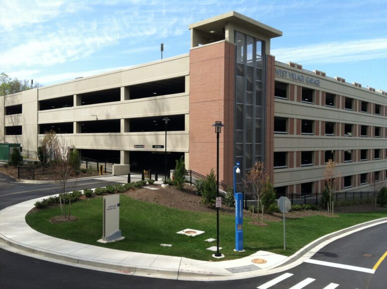 Towson University West Village Parking Garage - AMT Engineering