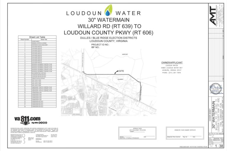 Loudoun Water Civil Engineering & Surveying BOA AMT Engineering